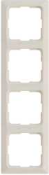 Abdeckrahmen 4-fach Creo mandelweiß 
