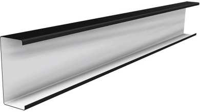 RAIL 40 Schienenabdeckung 300 mm schwarz 