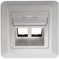 Rahmenset schräg weiß UAXCSE-S0201-C040-BP 