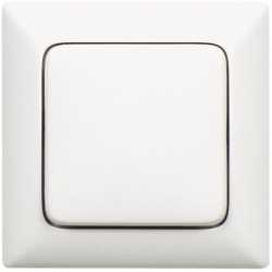 Wippe Aus- Wechselschalter volle PlatteCreo ultraweiß 