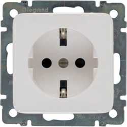 Steckdose (SL) mit erhöhtem Berührungsschutz Creo ultraweiß 