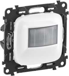 VALENA ALLURE 2-Leiter Bewegungsmelder 170° 100W LED Farbe: Aluminium 