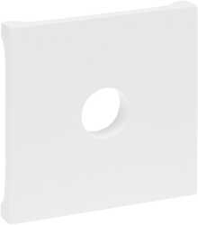 SEANO Abdeckung für Anschlussdose F-Typ in der Farbausführung Ultraweiß 