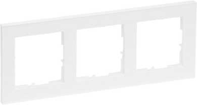 SEANO+ 3-fach Rahmen in der Farbausführung Ultraweiß 