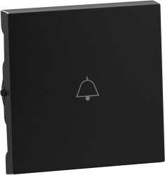 SEANO Wippe mit Symbol Klingel in der Farbausführung Schwarz lackiert 