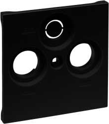 SEANO Abdeckung TV-R-SAT für Fremdfabrikate Farbausführung: Schwarz lackiert 