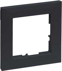 SEANO 1-fach Rahmen in der Farbausführung Anthrazit lackiert 