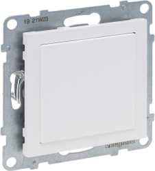 SEANO Blindabdeckung & Mosaic-Adapter in der Farbausführung Ultraweiß 