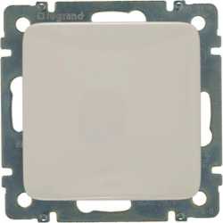 Steckdose (SL) mit erhöhtem Berührungsschutz KlappdeckelCreo mandelweiß 