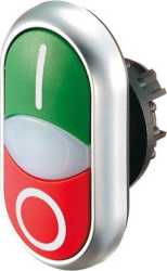 Doppeldrucktaste beschriftet  