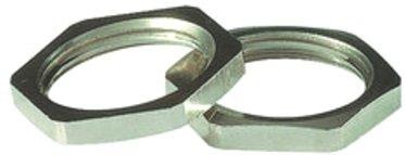 Sechskantmutter 50.263 M M63x1,5 Messing/Vernickelt 