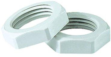 Sechskantmutter 50.225 PA7035 M25x1,5 hellgrau 