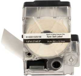 PXE R100X150V1M MP-Druck. Turn-Tell-Etik., Vinyl W, 1,5 