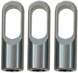 GF3 SLIM Zugösen-Set Ø 4,5 mm 3 Stück Edelstahl Gewinde RTG Ø 3 mm 