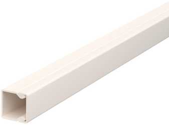 Leitungsführungskanal mit Bodenlochung 15x15 mm cremeweiß 