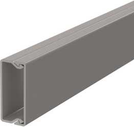 Leitungsführungskanal mit Bodenlochung 15x40 mm steingrau 