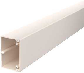 Leitungsführungskanal mit Bodenlochung 40x60 mm cremeweiß 