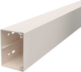 Leitungsführungskanal mit Bodenlochung 60x90 mm cremeweiß 