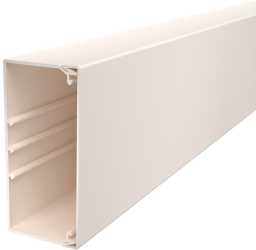 Leitungsführungskanal mit Bodenlochung 60x130 mm cremeweiß 