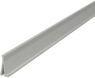 Trennwand 40x2000mm PVC lichtgrau RAL 7035 