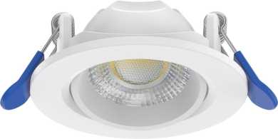 Slim Einbauspot EcoMax LED 8W 927/930/940 dimmbar WH 