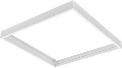 EInbauleuchte Slim Panel Performer UGR19 G6 LED Rc2 Sq625 Surface Kit WH 