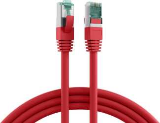 RJ45 Patchkabel S/FTP Kat.6A LSZH 0,5m rot 