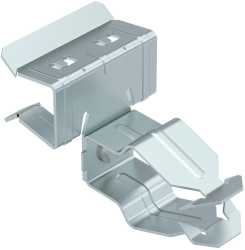 Trägerklammer mit Rohraufnahme 32 mm 15-20mm Stahl Zinklamelle 