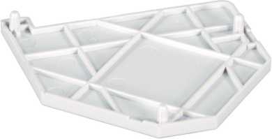 Abschlussplatte links für Keystone Modulhalter ET-25186.V2 