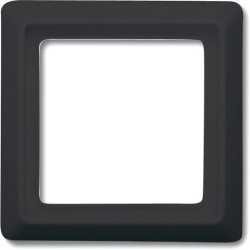 Abdeckrahmen Allwetter 1-fach anthrazit glänzend 