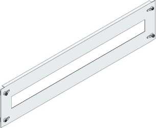 Schlitzblende Fe Breite C Höhe 150mm inkl. Schubklemmen 4 Schrauben 2(plom.) 