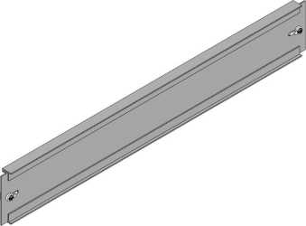 Blindblende KS Breite C Höhe 100mm inkl. Schubklemmen und Schrauben 