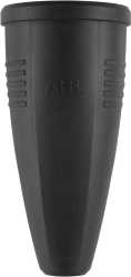 Original Kupplung SCHUKO Gummi (TPE) schwarz IP20 Typ 1566 