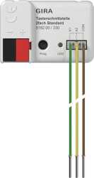 Tasterschnittstelle 2-fach Standard KNX Secure 