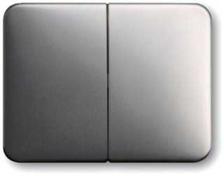 Wippe für Serien Wechsel/Wechsel Doppeltaster Platin 