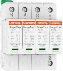 Überspannungsableiter Typ 1+2 12,5kA Uc275V 4+0 TNS 4-polig 4TE steckbar FM 