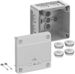 Abzweigkasten IP66/IP67 max. 2,5² IK09 SK II Ui 1000V AC Ui 1000V DC DLG DNV VDE 