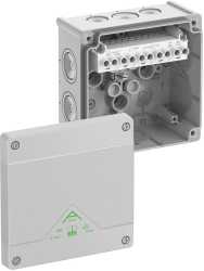 Abzweigkasten IP66 max. L.quersch. 6² IK07 SK II Ui 690V AC Ui 690V DC DLG VDE 