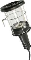 Gummi-Handleuchte 230 V 100 W E27 IP20 