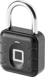 Vorhangschloss Fingerprint VF45-6 IP67 B45 mm inkl Batterie 