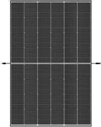 PV-Modul 450 Wp Glas-Glas 144 Zellen schwarz eloxierter Rahmen 36 Stück Palette 