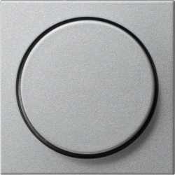 Abdeckung Drehdimmer für System 55 Aluminium 