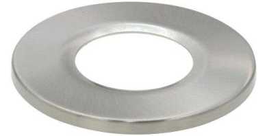 Zierring für MULTISCREW rund Edelstahl gebürstet 