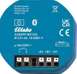 1-Kanal-Schaltuhr mit potenzialfreiem ­Kontakt Bluetooth und ELTAKO Connect-App 