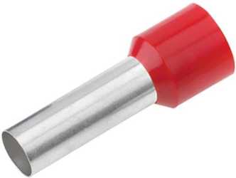 Isolierte Aderendhülse 1,0 mm² x 8 mm rot 