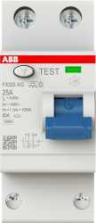 FI-Schutzschalter 25A 2-polig 30mA Typ A/G kurzverz. 