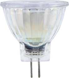 LED-Lampe GU4 185lm Reflektorlampe MR11 Warmweiß Glas 