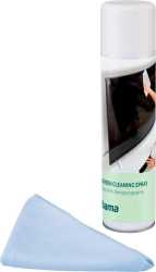 Bildschirmreiniger Schaum + Reinigungstuch 400 ml TV Büro + Küche 