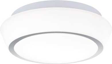 Decken/Wandleuchte DM30cm 2xE27 Tena Opal Chrom 