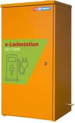Ladestation EV11.TWIN Z 2x11kW Typ2 Dose 